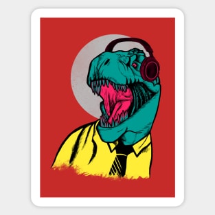 Modern Dino Sticker